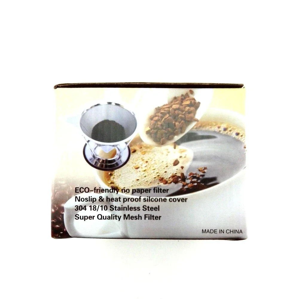 Stainless Coffee Filter Reuseable Pour Over Coffee Cup